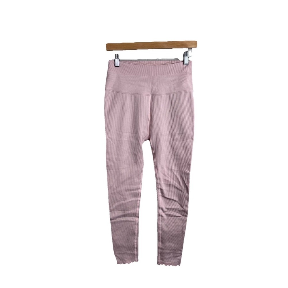 Spiritual Gangster Love Sculpt 7/8 Ruffle Legging Ribbed